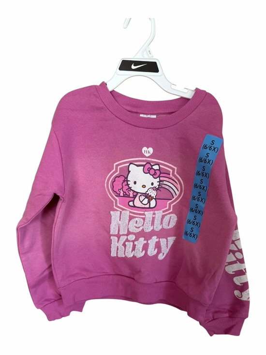 Hello Kitty Other - Hello Kitty Girls Magenta Pullover Sweatshirt